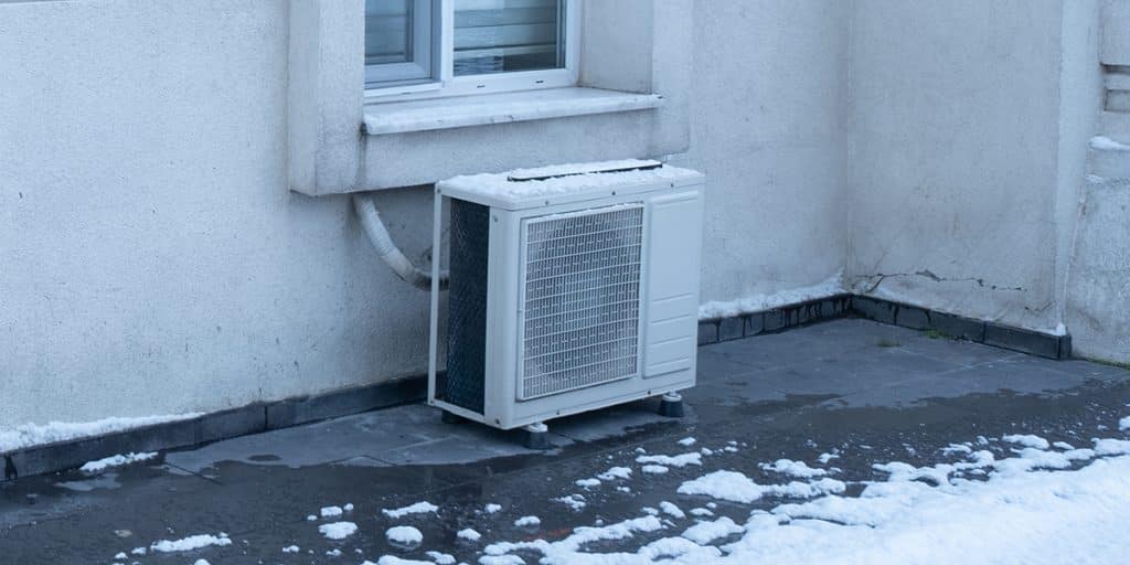 how to defrost hvac unit in winter
